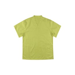 Customized solid color nurse uniform top with V-neck lower right corner pocket nurse uniform manufacturer NU093 Customized solid color nurse uniform top with V-neck lower right corner pocket nurse uniform manufacturer NU093